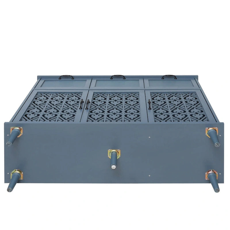 3 Door 3 Drawer Cabinet for Bedroom Living Room