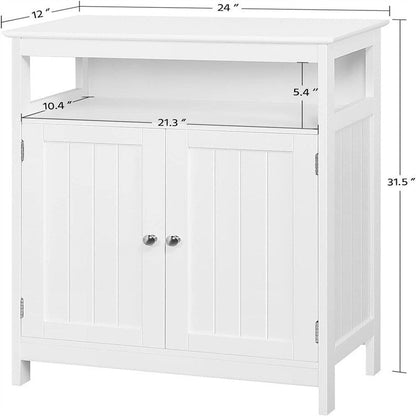Bathroom Floor Storage Cabinet