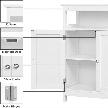 Bathroom Floor Storage Cabinet