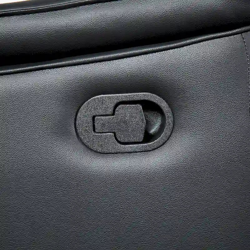 Furniture of America Marty Modern Leather Match Manual Recline Loveseat