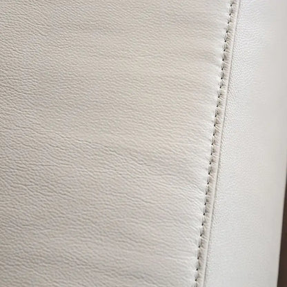 Furniture of America Marty Modern Leather Match Manual Recline Loveseat