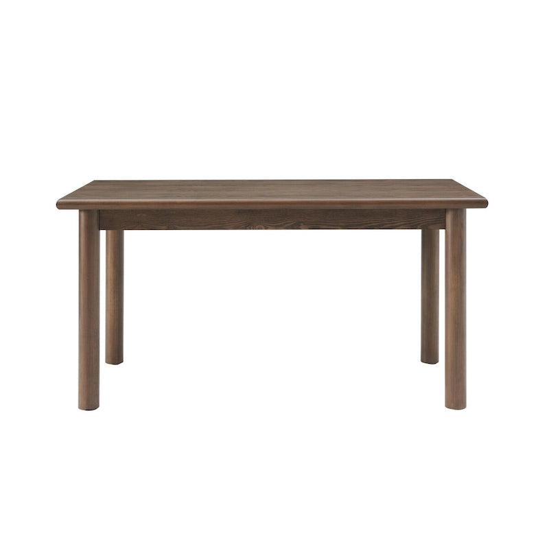 60Rectangular Dining Table for 6 Person,Kitchen Table,Wooden Dinner Room Table with Solid Wood Legs,Ultra Easy to Assemble