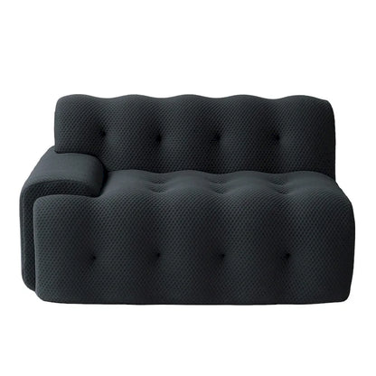 102.4 Cloud Sofa Couch3-seater Upholstered 3D Textile Material Sectional Sofa For Living Room, Apartment