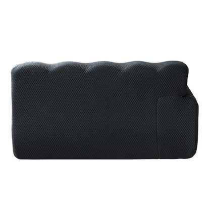 102.4 Cloud Sofa Couch3-seater Upholstered 3D Textile Material Sectional Sofa For Living Room, Apartment