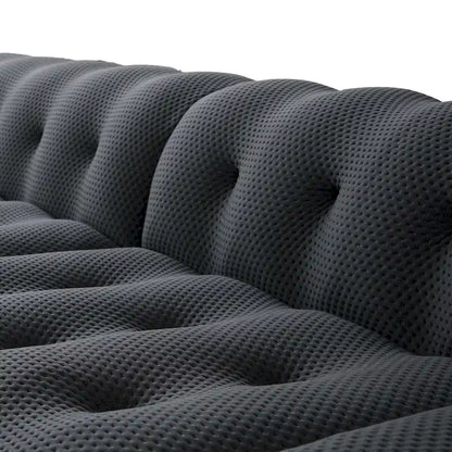 102.4 Cloud Sofa Couch3-seater Upholstered 3D Textile Material Sectional Sofa For Living Room, Apartment