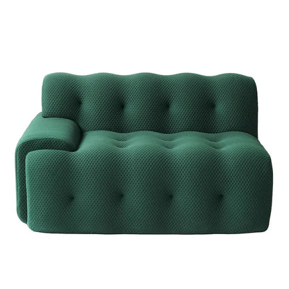 102.4 Cloud Sofa Couch3-seater Upholstered 3D Textile Material Sectional Sofa For Living Room, Apartment