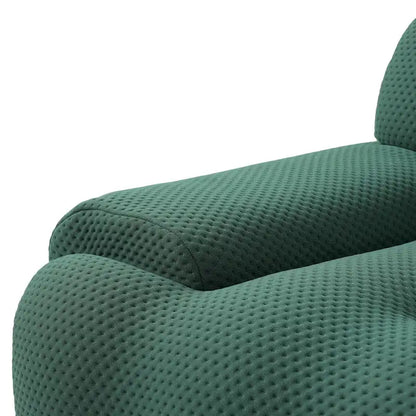 102.4 Cloud Sofa Couch3-seater Upholstered 3D Textile Material Sectional Sofa For Living Room, Apartment