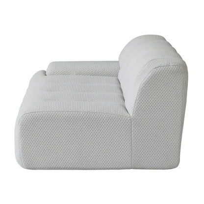 102.4 Cloud Sofa Couch3-seater Upholstered 3D Textile Material Sectional Sofa For Living Room, Apartment