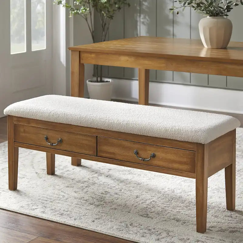 Lifestorey Palmer 6-Piece Dining Set with Storage