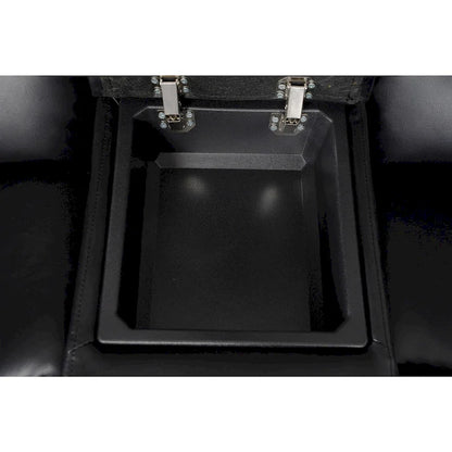 106 Manual Reclining Modular Sectional Couch with 1 Console & 2 Cup Holders, Living Room/Office